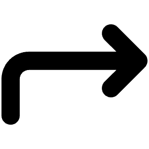Corner Up Right Alt Icon from Unicons Line Set