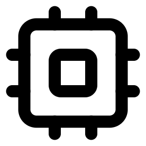 Cpu Icon from Lucide Line Set