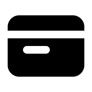 Creditcard Icon from Majesticons Solid Set