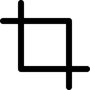 Crop Icon from Radix Set
