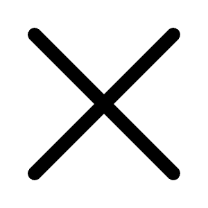 Cross 1 Icon from Radix Set