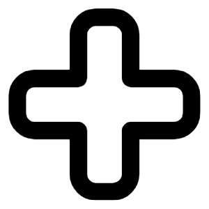 Cross Icon from Lucide Line Set