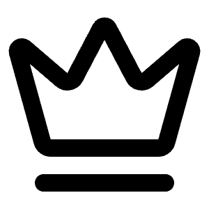 Crown Icon from Lucide Line Set