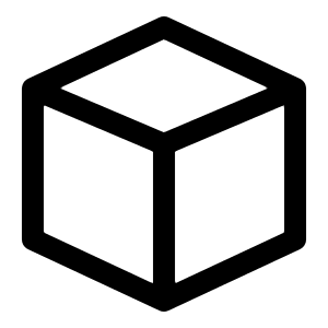 Cube Icon from Radix Set