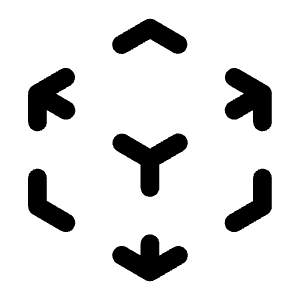 Cube Transparent Icon from Heroicons Solid Set