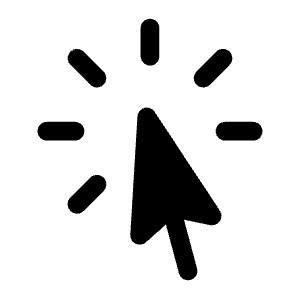 Cursor Arrow Rays Icon from Heroicons Solid Set