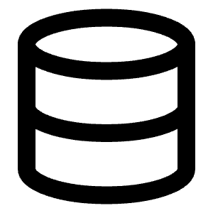 Database Icon from Feather Set