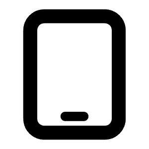 Device Tablet Icon from Heroicons Solid Set