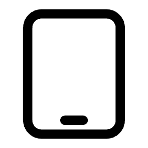 Device Tablet Icon from Heroicons Outline Set