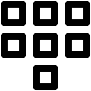 Dialpad Icon from Unicons Line Set