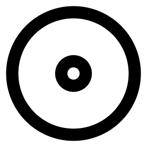 Disc Icon from Lucide Line Set
