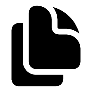 Document Duplicate Icon from Heroicons Solid Set