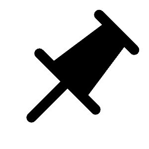 Drawing Pin Filled Icon from Radix Set