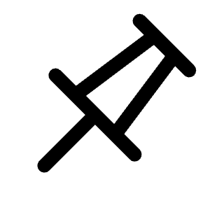 Drawing Pin Icon from Radix Set