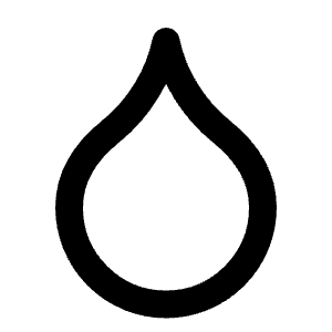 Droplet Icon from Lucide Line Set