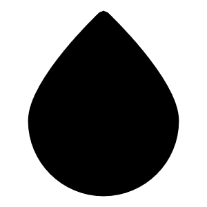 Droplet Icon from Iconoir Solid Set