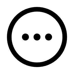 Ellipsis Horizontal Circle Icon from Heroicons Outline Set