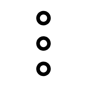 Ellipsis V Icon from Unicons Thinline Set