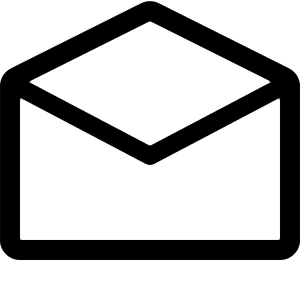 Envelope Open Icon from Radix Set