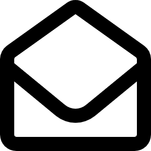 Envelope Open Icon from Font Awesome Regular Set