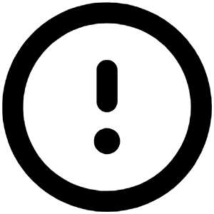 Exclamation Circle Icon from Unicons Line Set