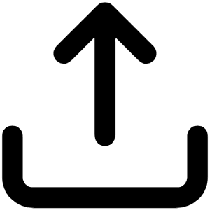 Export Icon from Unicons Line Set