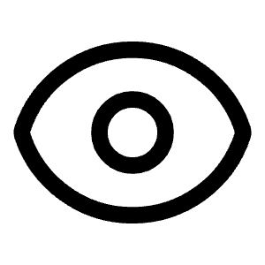 Eye Icon from Heroicons Outline Set