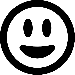 Face Grin Wide Icon from Font Awesome Regular Set