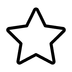 Favorite Icon from Unicons Thinline Set