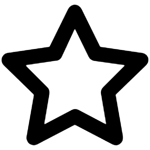 Favorite Icon from Unicons Line Set