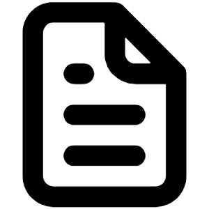 File Alt Icon from Unicons Line Set