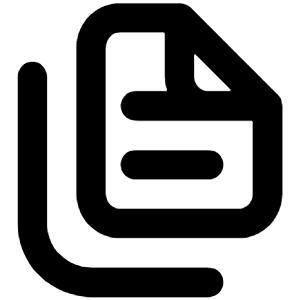 File Copy Alt Icon from Unicons Line Set