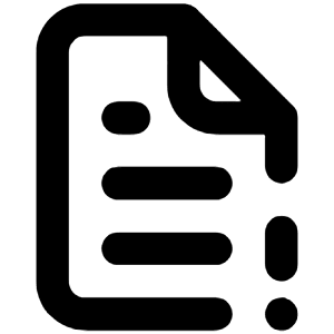 File Exclamation Alt Icon from Unicons Line Set