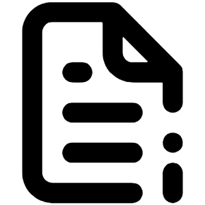 File Info Alt Icon from Unicons Line Set