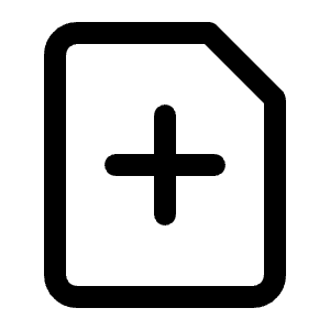 File Plus Icon from Radix Set