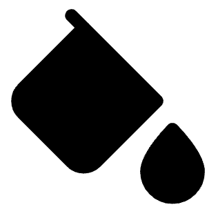 Fill Color Icon from Iconoir Solid Set
