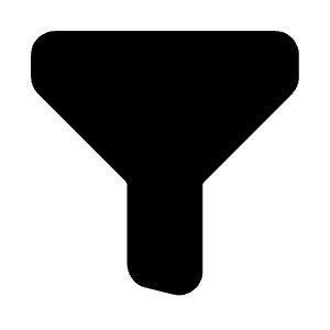 Filter Icon from Iconoir Solid Set