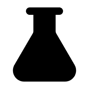 Flask Icon from Majesticons Solid Set