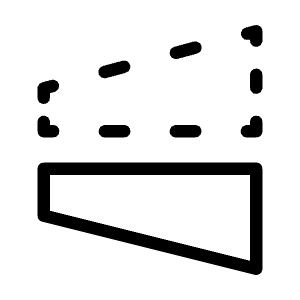 Flip H Alt Icon from Unicons Thinline Set