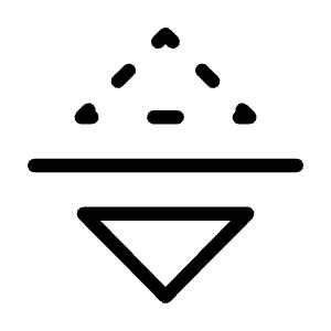 Flip H Icon from Unicons Thinline Set