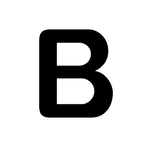 Font Bold Icon from Radix Set