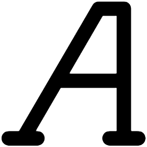 Font Icon from Unicons Line Set