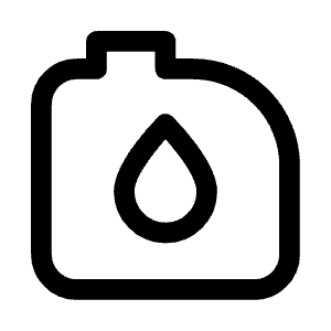 Gas Tank Droplet Icon from Iconoir Regular Set