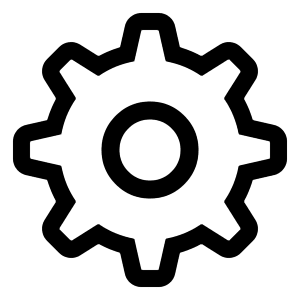 Gear Icon from Radix Set