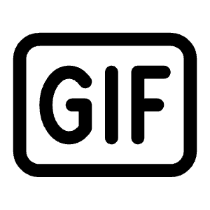 Gif Icon from Heroicons Outline Set