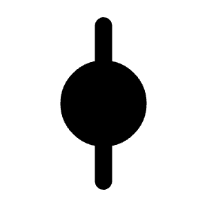 Git Commit Icon from Majesticons Solid Set