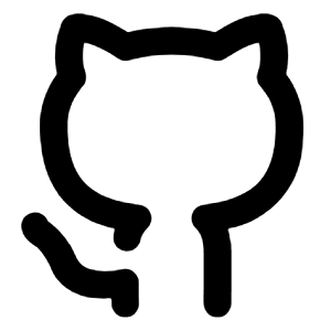 Github Alt Icon from Unicons Line Set