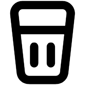 Glass Tea Icon from Unicons Line Set