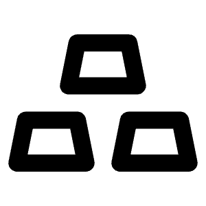 Gold Icon from Unicons Line Set