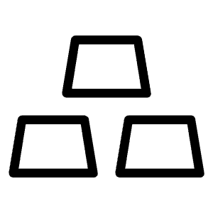 Gold Icon from Unicons Thinline Set